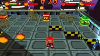 Crash Bash - #21 - Space Bash - Gem Challenge + Crystal Challenge