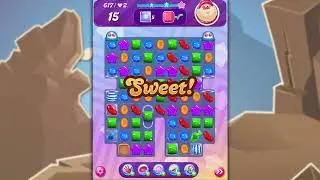 Candy Crush Saga LEVEL 617 (new version*)✔️