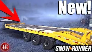 SnowRunner: NEW Eager Beaver TRAILER PACK! CONSOLE & PC Mods!