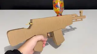 CÓMO HACER UNA PISTOLA DE GEL CON CARTÓN