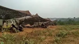 Latihan Menembak Meriam 105mm Pack Howitzer Part 2