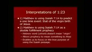 Matthew 1v23 Dr. Denny Petrillo
