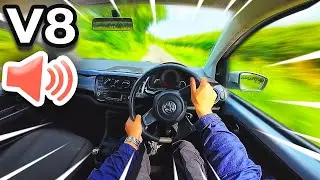 V8 Sounds Over VW UP 1.0