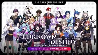 Algorhythm Project 1st Concert「𝐔𝐧𝐤𝐧𝐨𝐰𝐧 𝐃𝐞𝐬𝐭𝐢𝐧𝐲」𝐎𝐟𝐟𝐢𝐜𝐢𝐚𝐥 𝐋𝐢𝐠𝐡𝐭 𝐒𝐭𝐢𝐜𝐤