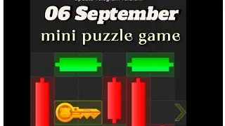 Hamster kombat mini game 06 September | puzzle game | watch and solved