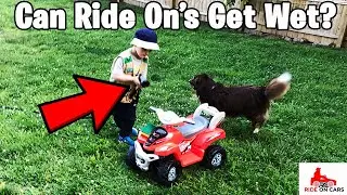 Can Ride On Kids Cars Get Wet - Full Answer & How To Fix