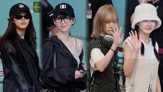 에스파(aespa) 오사카 월드투어 출국 Airport Departure｜김포공항 240726