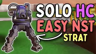 How To Solo Hardcore With Reworked Turret NO SPECIAL TOWERS + Full Guide | Roblox TDS