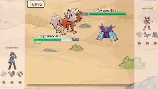 Pok&eacute;mon Showdown - Lycanroc Dusk Form & its Swords Dance