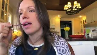 LipSense Apple Cider Neutral Application
