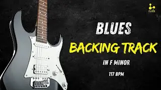 Blues Backing Track in F Minor | 117 BPM | Guitar Backing Track