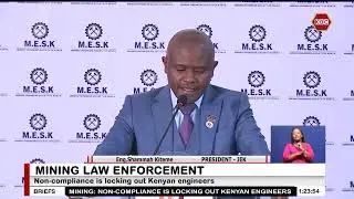 Stakeholders push for stronger enforcement of mining laws to empower local professionals