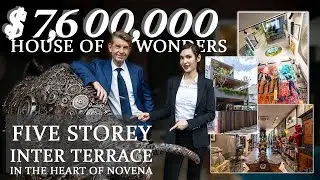 $7.6M 5-Storey Inter-Terrace in Novena | The Novenian House of Wonders