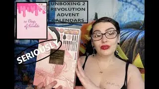 LETS UNBOX 2 REVOLUTION ADVENT CALENDARS /12 DAYS OF CHOCOLATE + YOU ARE THE REVOLUTION / + SWATCHES