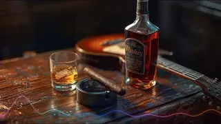 Another Quiet Night in the Whiskey Lounge | Slow Whiskey Blues Instrumental