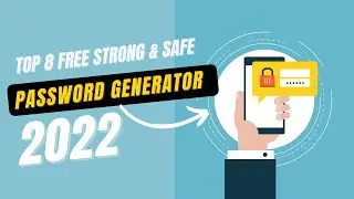 Top 8 Free Strong And Safe Password Generator Websites #shorts