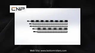 CNIP BOTTOM FLUTED ROLLERS | TEXTILE BOTTOM ROLLERS | SPINNING BOTTOM ROLLERS