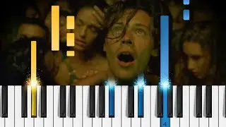 Harry Styles - Lights Up - Piano Tutorial & Sheets!