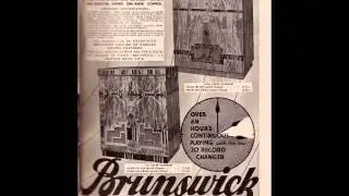 HMV-Columbia-Brunswick radiograms publicity 1932-1938
