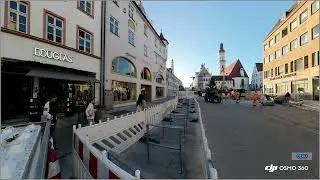Freising Film 590 - 10.12.2025 - Teil 02 - Baustelle am Marienplatz - DJI Osmo 360 - SOLO