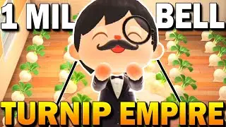 I Spent $1,000,000 Bells On Turnips And Got Rich In Animal Crossing New Horizons