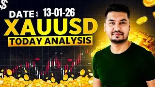 XAUUSD Today Technical Analysis (Jan 13) । Today Gold Analysis । Easy Gold Analysis । shohib shagor