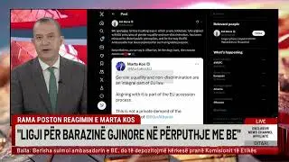 Rama nuk vonon, riposton reagimin e Marta Kos, sulmon PD  dhe kreun Sali  Berish&euml;n