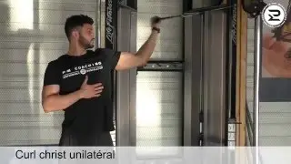 Curl christ unilat&eacute;ral
