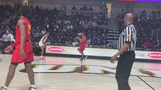 Reese steal/Ireland jumper Oak Hill/St. Frances basketball East Coast Bump 02/08/20