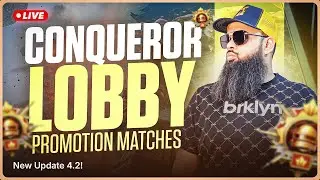 LIVE 🔥 Easy Rank Up? Dominating S28 Lobby Matches 🏆 PUBG Mobile 4.2 Update