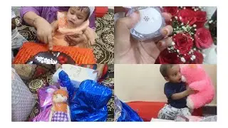 Ayesha ke birthday gifts 🎁 || phupha lekar aye cake or gifts @Hyderabadisasuralvlogs 