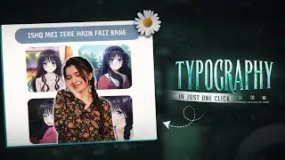 How To Make Typography Reels | Ishq Mein Tere Hain Reels Editing | Trending Reels Editing Template