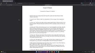 Gospel of Thomas - Part 1