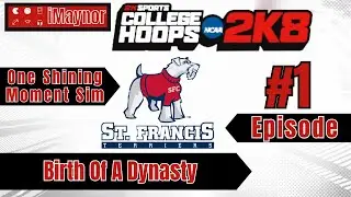 College Hoops 2K8 Career Legacy Mode Career Simulation Ep. 1