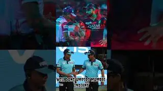 Umpire Mi Legacy 🫡|Fixing😱MI VS RCB|#shorts  #rcb #mi #ipl2024 #viral #cricket
