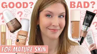 FOUNDATION ROUNDUP | 6 Best & Worst Foundations For Mature Skin 2021