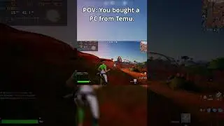 The new Fortnite season on a Temu PC 😭#fortnitechapter5
