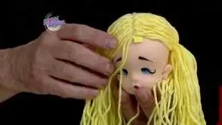 Jorge Rubicce - Bienvenidas TV en HD - Peluca de lana sobre Porcelana Fría | Pasta Flexible
