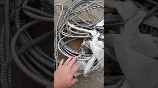 What type of wire is this? #scrap #recycling #scrapping #scrapmetal #copperwire #copper