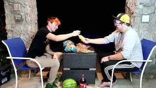 1000 RUBBER BANDS VS WATERMELON