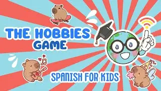 Juego de la ruleta | Los hobbies | Learn Spanish for kids