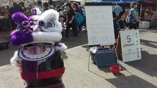 City Market Downtown - 5 Elements Lion Dance - July 16, 2016