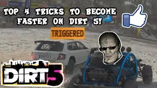 TOP 4 TIPS AND TRICKS TO BECOME FASTER ON DIRT 5!