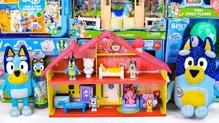 Bluey Toy Collection Unboxing Review 💙 Bluey Family Home Playset & Talking Bandit Plush