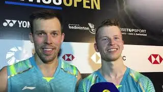 Kim Astrup/ Anders Rasmussen have their on-court swag back