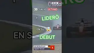 👀 El DEBUT m&aacute;s LOCO en la HISTORIA de la F1 🤯 #shorts #formula1 #datoscuriosos