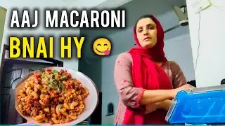 Aaj Macaroni Banai | Easy & Tasty Macaroni Recipe | Daily Family Vlog