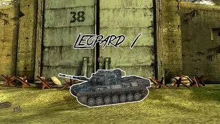 World of Tanks Blitz Leopard 1 ~ 6.1k #wotb  #wotblitz 