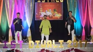Indian Light festival Diwali group dance with dear Satish and Edison, im Randy :).