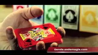 Baraja Bicycle Reverse Roja en tienda.asdemagia.com
